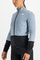 SPORTFUL Cyklistická vetruodolná bunda - TOTAL COMFORT - svetlo modrá/čierna