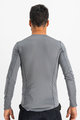 SPORTFUL Cyklistické tričko s dlhým rukávom - MIDWEIGHT LAYER - šedá