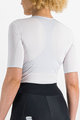 SPORTFUL Cyklistické tričko s dlhým rukávom - MIDWEIGHT - biela