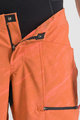 SPORTFUL Cyklistické nohavice krátke bez trakov - CLIFF GIARA - oranžová