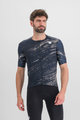 SPORTFUL Cyklistický dres s krátkym rukávom - CLIFF SUPERGIARA - modrá