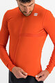 SPORTFUL Cyklistický dres s dlhým rukávom letný - MATCHY - červená