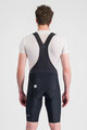SPORTFUL Cyklistické nohavice krátke s trakmi - BODYFIT CLASSIC - čierna/biela