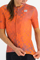 SPORTFUL Cyklistický dres s krátkym rukávom - ROCKET - oranžová