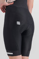 SPORTFUL Cyklistické nohavice krátke s trakmi - NEO - čierna/biela