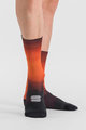SPORTFUL Cyklistické ponožky klasické - SUPERGIARA - oranžová/čierna