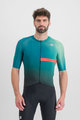 SPORTFUL Cyklistický dres s krátkym rukávom - BOMBER - zelená
