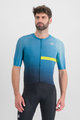SPORTFUL Cyklistický dres s krátkym rukávom - BOMBER - modrá