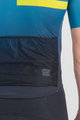 SPORTFUL Cyklistický dres s krátkym rukávom - BOMBER - modrá