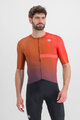 SPORTFUL Cyklistický dres s krátkym rukávom - BOMBER - oranžová