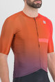 SPORTFUL Cyklistický dres s krátkym rukávom - BOMBER - oranžová