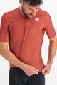 SPORTFUL Cyklistický dres s krátkym rukávom - CHECKMATE - červená