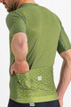 SPORTFUL Cyklistický dres s krátkym rukávom - CHECKMATE - zelená
