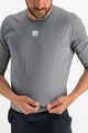 SPORTFUL Cyklistické tričko s krátkym rukávom - FIANDRE THERMAL - šedá
