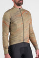 SPORTFUL Cyklistický dres s dlhým rukávom zimný - CLIFF SUPERGIARA THERMAL - béžová