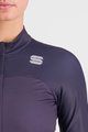 SPORTFUL Cyklistický dres s dlhým rukávom zimný - BODYFIT PRO THERMAL - červená/modrá