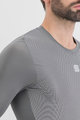 SPORTFUL Cyklistické tričko s dlhým rukávom - FIANDRE THERMAL - šedá