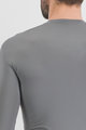 SPORTFUL Cyklistické tričko s dlhým rukávom - FIANDRE THERMAL - šedá