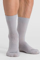 SPORTFUL Cyklistické ponožky klasické - MATCHY WOOL - šedá