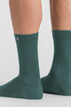 SPORTFUL Cyklistické ponožky klasické - MATCHY WOOL - zelená