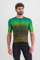 SPORTFUL Cyklistický dres s krátkym rukávom - FLOW SUPERGIARA - zelená