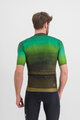 SPORTFUL Cyklistický dres s krátkym rukávom - FLOW SUPERGIARA - zelená