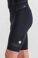 SPORTFUL Cyklistické nohavice krátke s trakmi - ULTRA - čierna