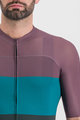 SPORTFUL Cyklistický dres s krátkym rukávom - SNAP - fialová/antracitová