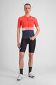 SPORTFUL Cyklistický dres s krátkym rukávom - SNAP - červená/modrá