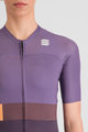 SPORTFUL Cyklistický dres s krátkym rukávom - SNAP - fialová