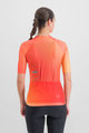 SPORTFUL Cyklistický dres s krátkym rukávom - LIGHT PRO - oranžová