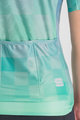 SPORTFUL Cyklistický dres s krátkym rukávom - ROCKET - fialová/svetlo zelená