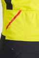 SPORTFUL Cyklistická zateplená bunda - FIANDRE - žltá