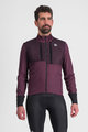 SPORTFUL Cyklistická zateplená bunda - SUPERGIARA - fialová