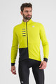 SPORTFUL Cyklistická zateplená bunda - TEMPO - žltá