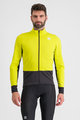 SPORTFUL Cyklistická vetruodolná bunda - NEO SOFTSHELL - žltá