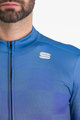 SPORTFUL Cyklistický dres s dlhým rukávom zimný - ROCKET THERMAL - modrá/fialová
