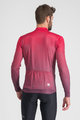 SPORTFUL Cyklistický dres s dlhým rukávom zimný - ROCKET THERMAL - červená/fialová