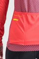 SPORTFUL Cyklistický dres s dlhým rukávom zimný - CHECKMATE THERMAL - červená