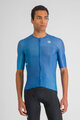 SPORTFUL Cyklistický dres s krátkym rukávom - LIGHT - modrá