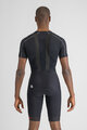 SPORTFUL Cyklistické nohavice krátke s trakmi - FIANDRE - čierna