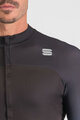 SPORTFUL Cyklistický dres s dlhým rukávom zimný - BODYFIT PRO THERMAL - čierna
