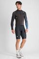 SPORTFUL Cyklistický dres s dlhým rukávom zimný - BODYFIT PRO THERMAL - čierna