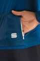 SPORTFUL Cyklistický dres s dlhým rukávom zimný - SRK THERMAL - modrá