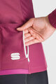 SPORTFUL Cyklistický dres s dlhým rukávom zimný - SRK THERMAL W - fialová