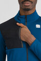 SPORTFUL Cyklistická zateplená bunda - GIARA SOFTSHELL - modrá