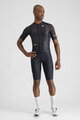 SPORTFUL Cyklistický dres s krátkym rukávom - SUPERNOVA - čierna