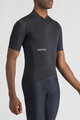 SPORTFUL Cyklistický dres s krátkym rukávom - CLASSIC - čierna