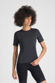 SPORTFUL Cyklistické tričko s krátkym rukávom - SUPERGIARA W - čierna