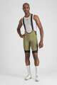 SPORTFUL Cyklistické nohavice krátke s trakmi - SUPERGIARA 2 - zelená